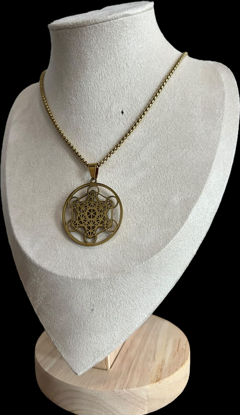 Collar metatrón.oro