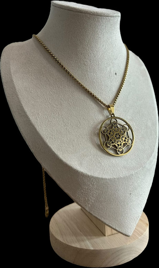 Collar metatrón.oro