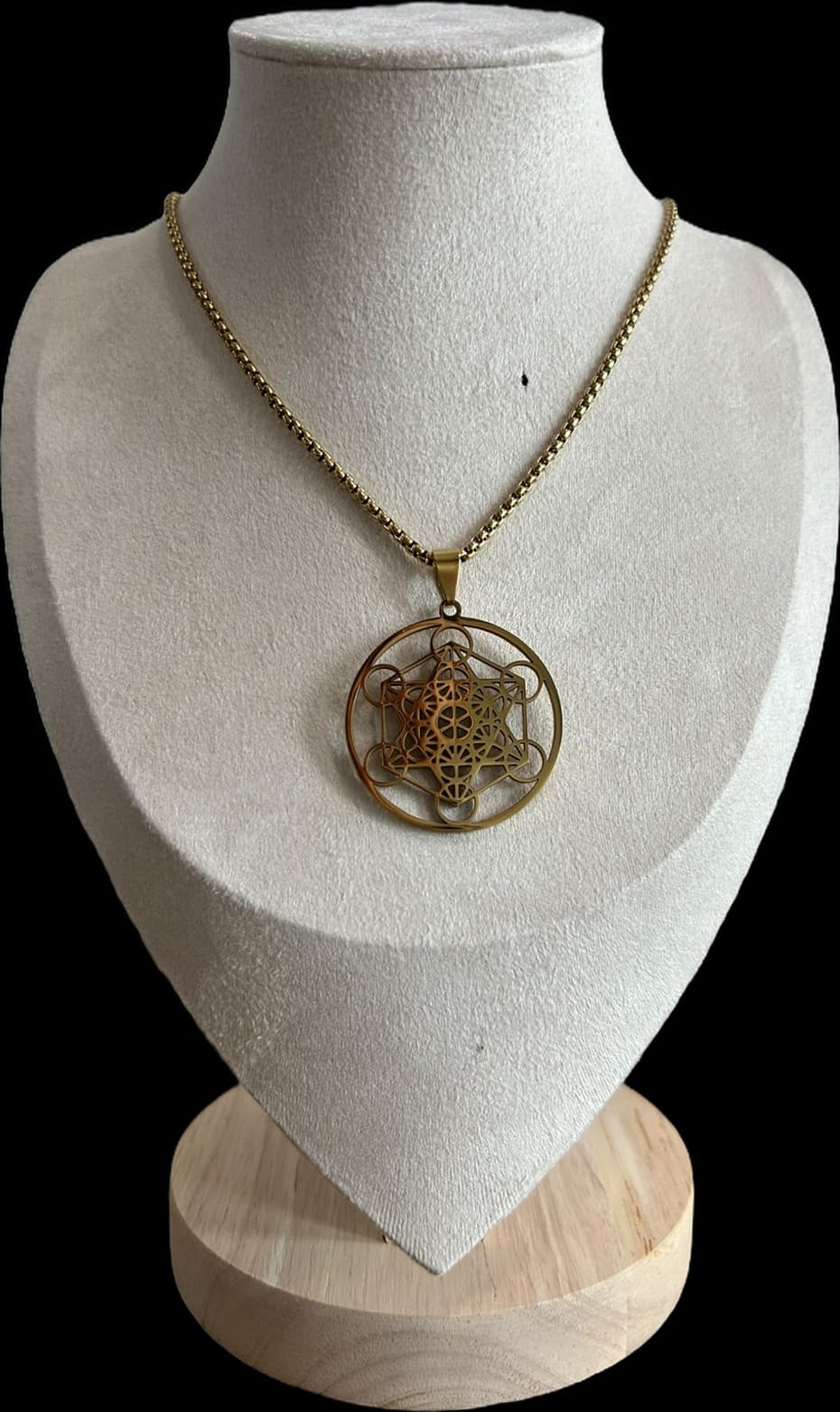 Collar metatrón.oro